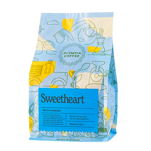 Sweetheart 12 oz Bold Espresso Coffee Beans