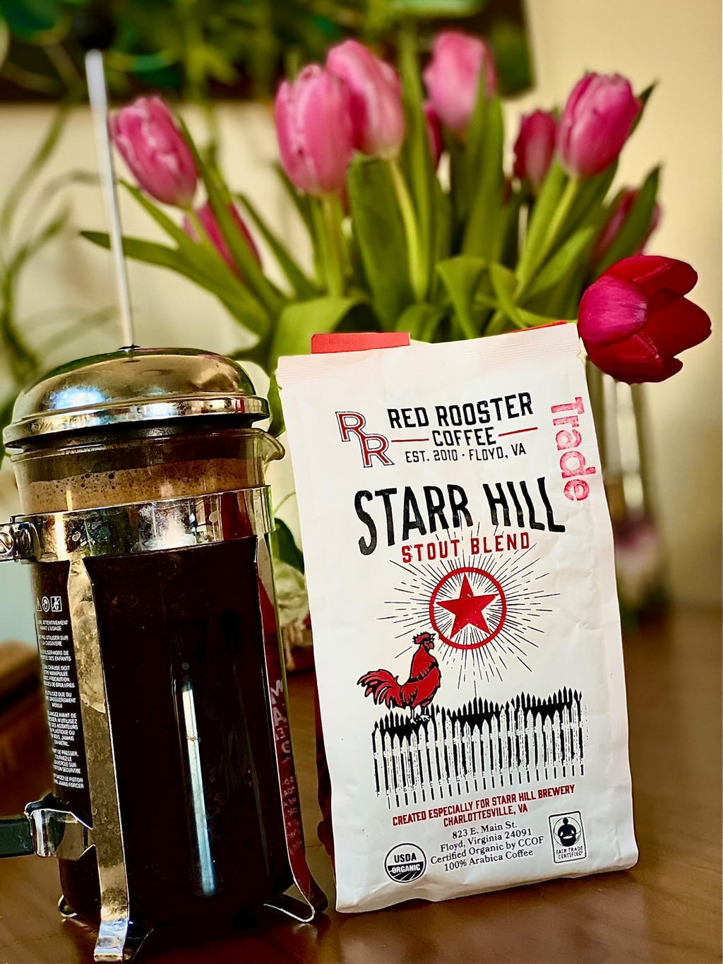 Organic Starr Hill Stout Blend Balanced Craft Coffee Beans