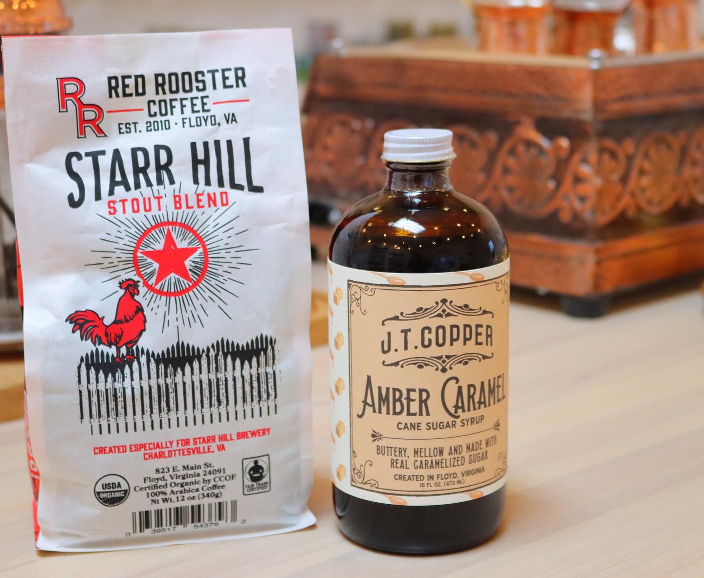 Organic Starr Hill Stout Blend Balanced Craft Coffee Beans